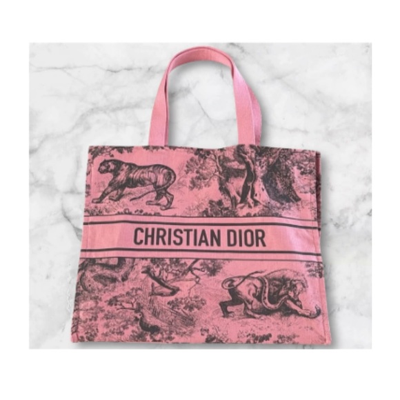 Dior Pink Graphic Tote. Gift with purchasse - Picture 1 of 3